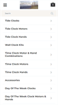Mobile Screenshot of coastaltideclocks.com
